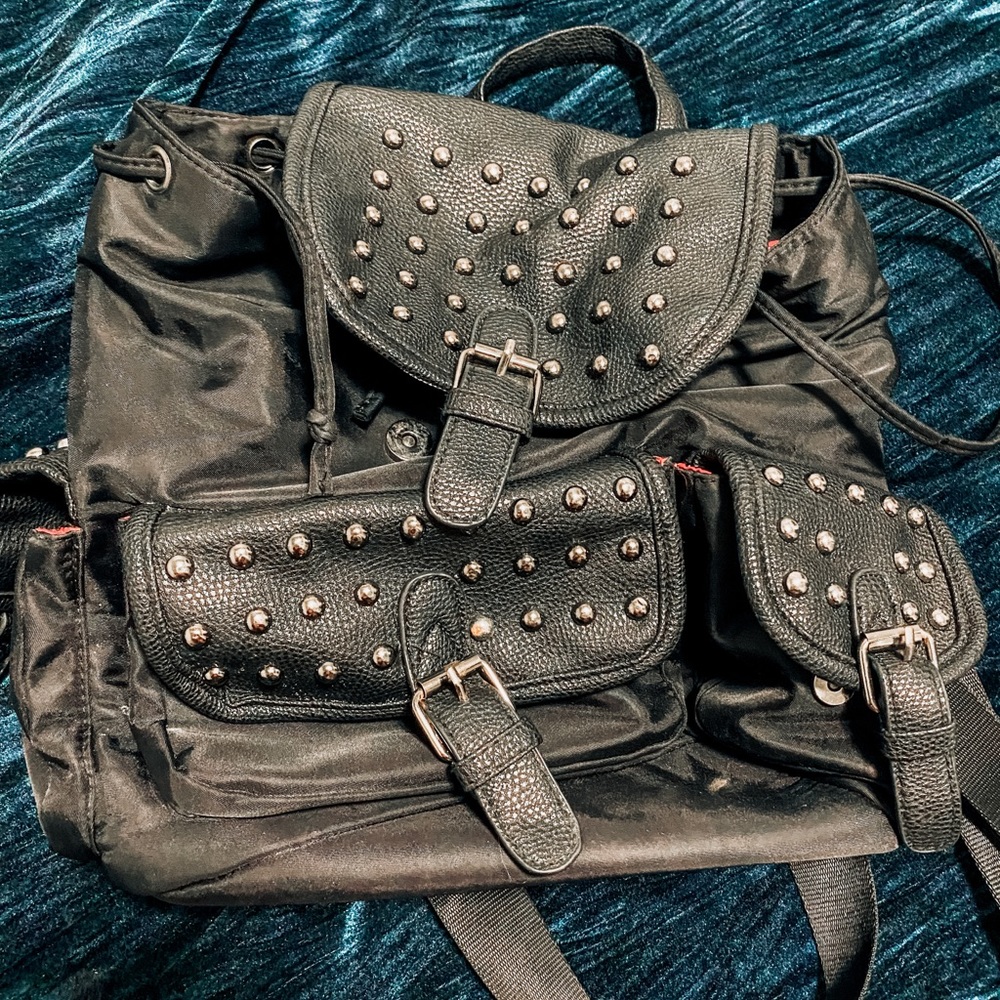 Studded backpack